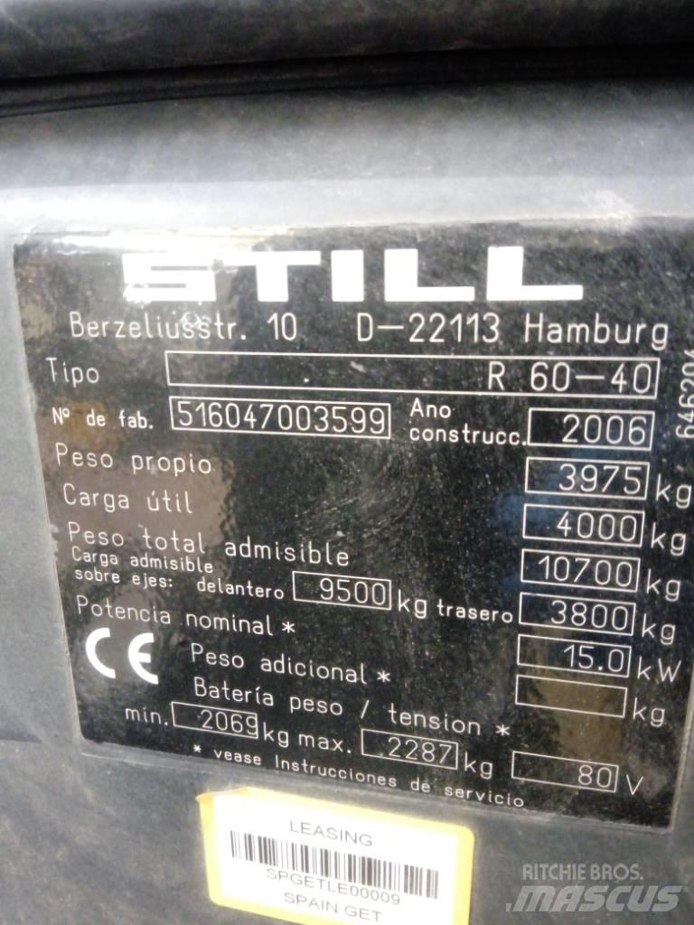 Still R 60-40 Električni viljuškari