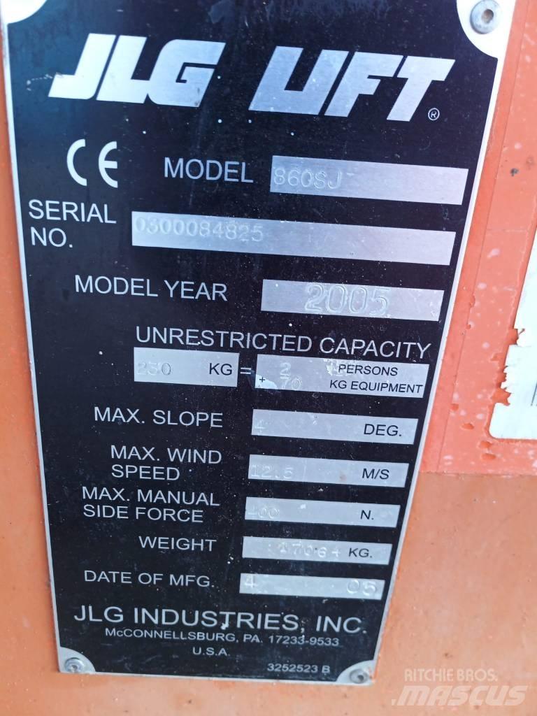JLG 860 SJ Teleskopske podizne platforme