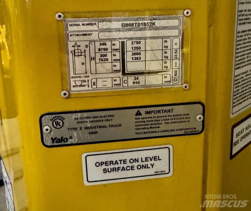 Yale NTA030SB Električni viljuškari