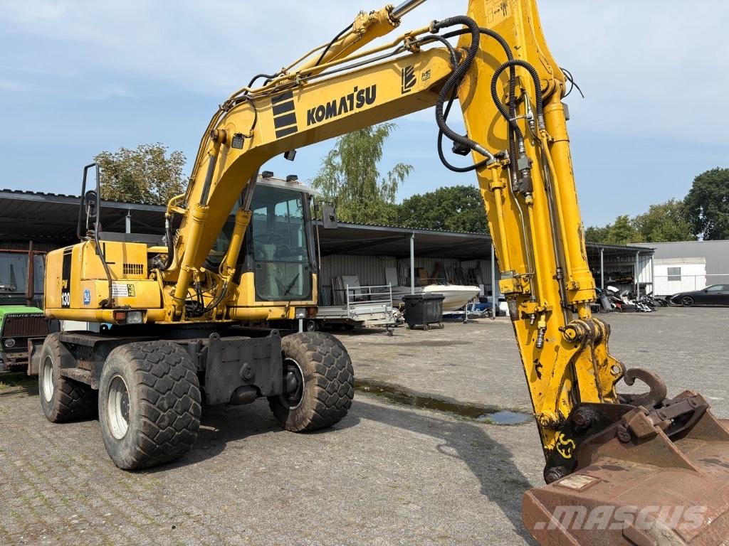 Komatsu PW 130-7K Bageri točkaši