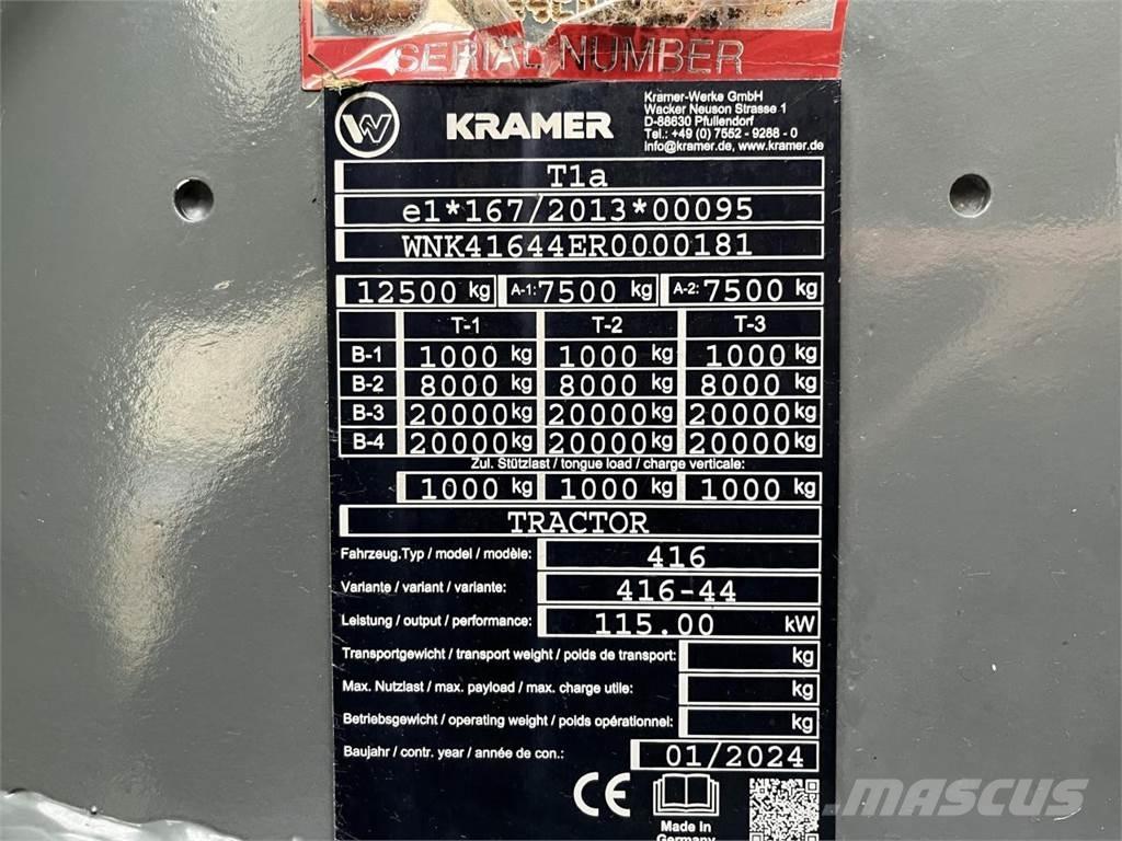 Kramer KT557 Poljoprivredni teleskopski utovarivači