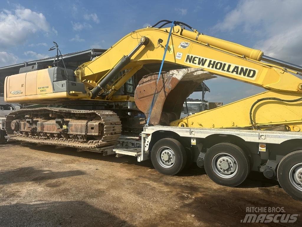 New Holland E 485 B Bageri guseničari