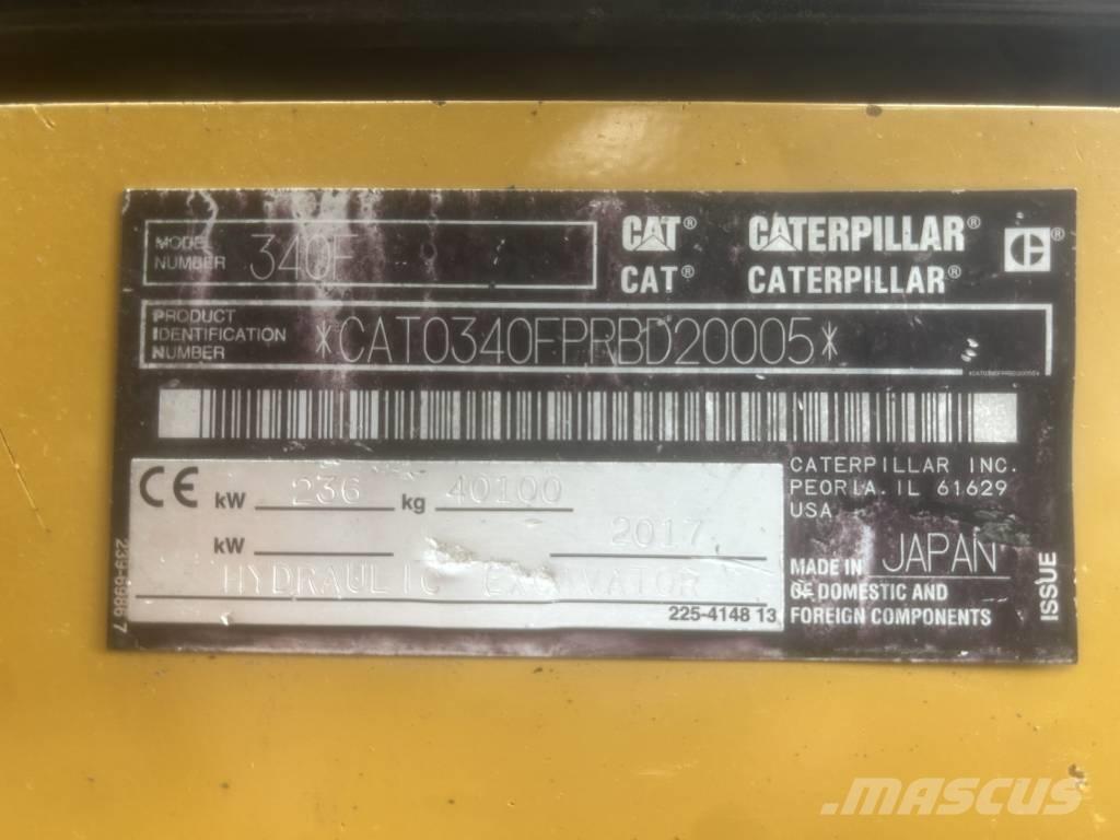 CAT 340 UHD Bageri guseničari