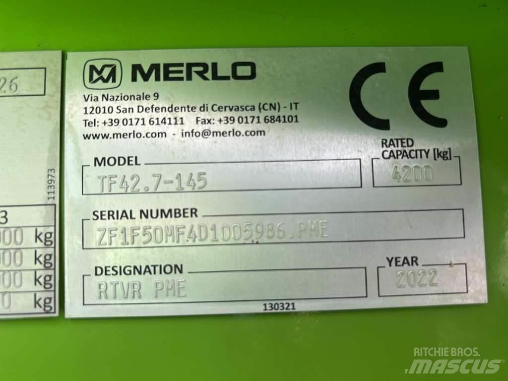 Merlo TF42.7-145 Teleskopski viljuškari