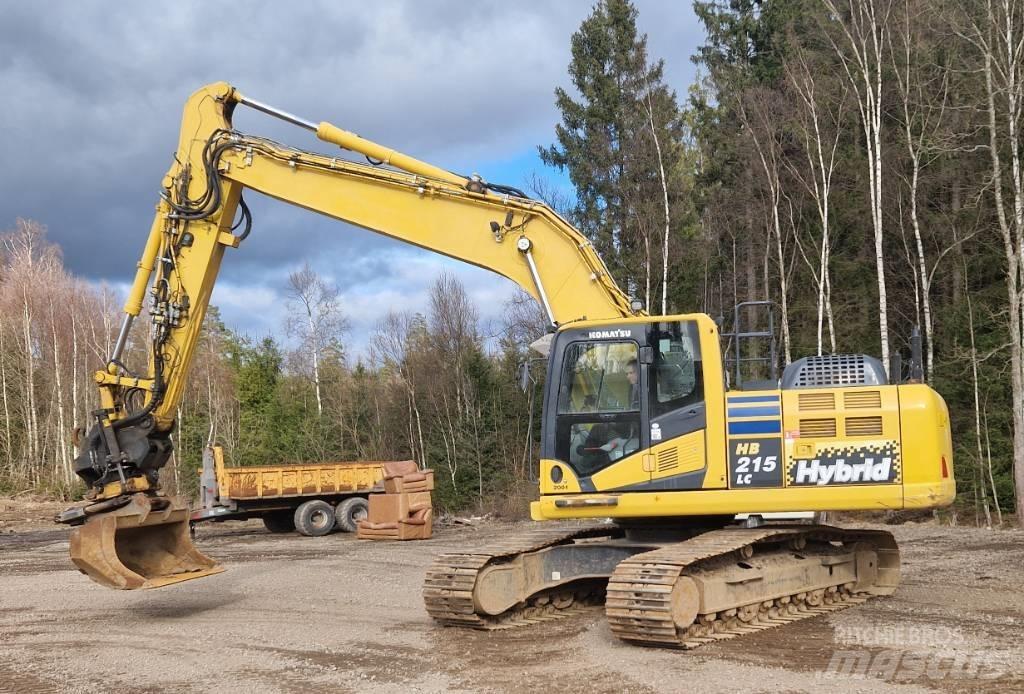 Komatsu HB 215 LC-2 Bageri guseničari
