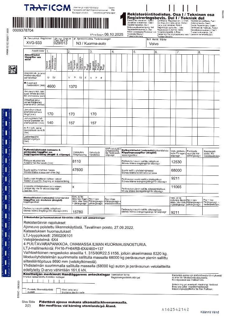 Volvo FH 16 Kamioni za drva Šticari