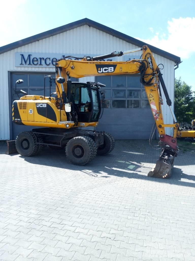 JCB JS 145 W Bageri točkaši