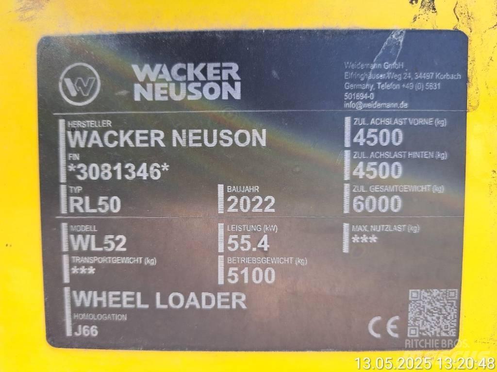 Wacker Neuson WL52 Utovarivači na točkove