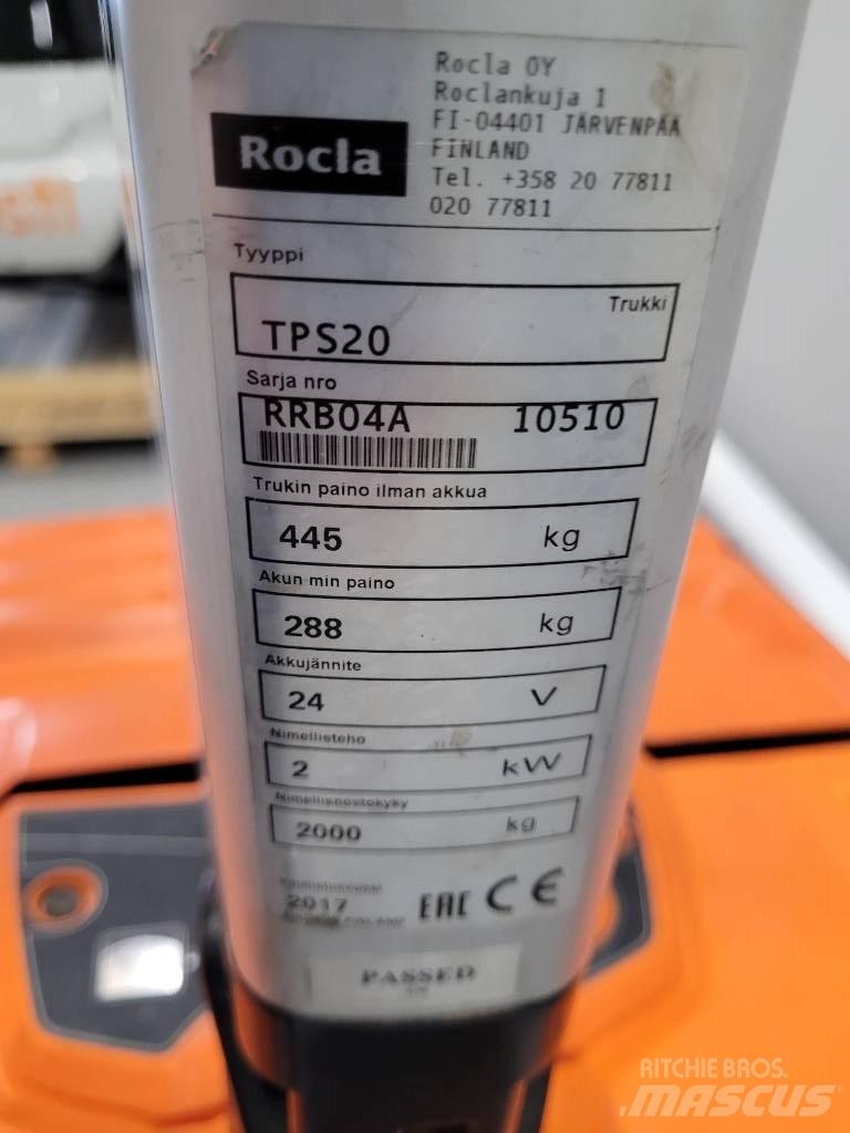 Rocla TPS20 Nisko podizni električni viljuškar sa stajalištom