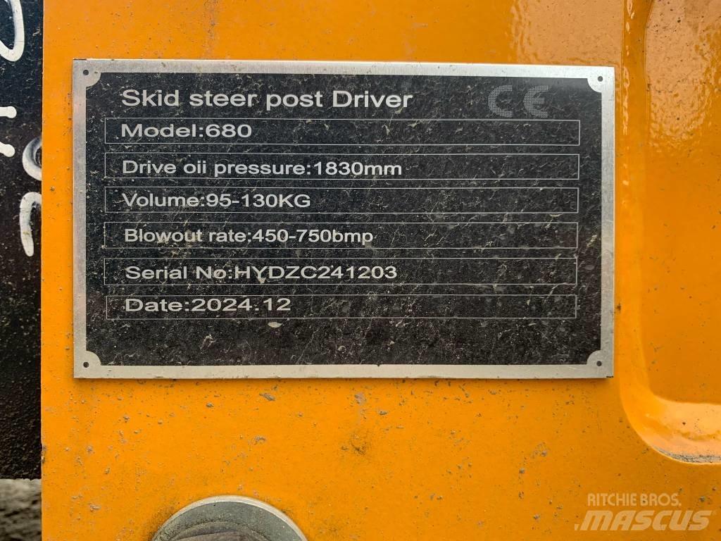  GIYI 680 Post Driver Ostale komponente za građevinarstvo