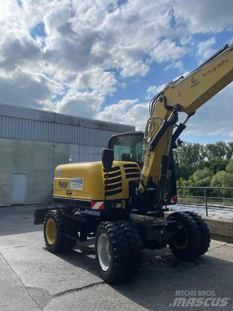 Yanmar B 95 W Bageri točkaši
