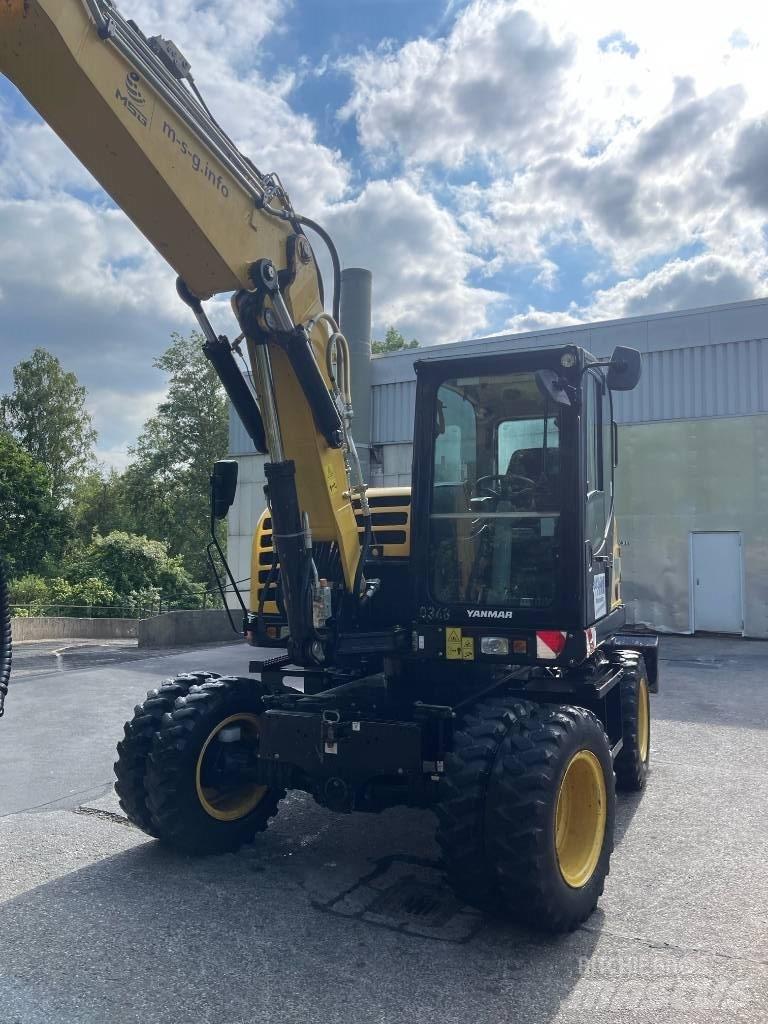 Yanmar B 95 W Bageri točkaši