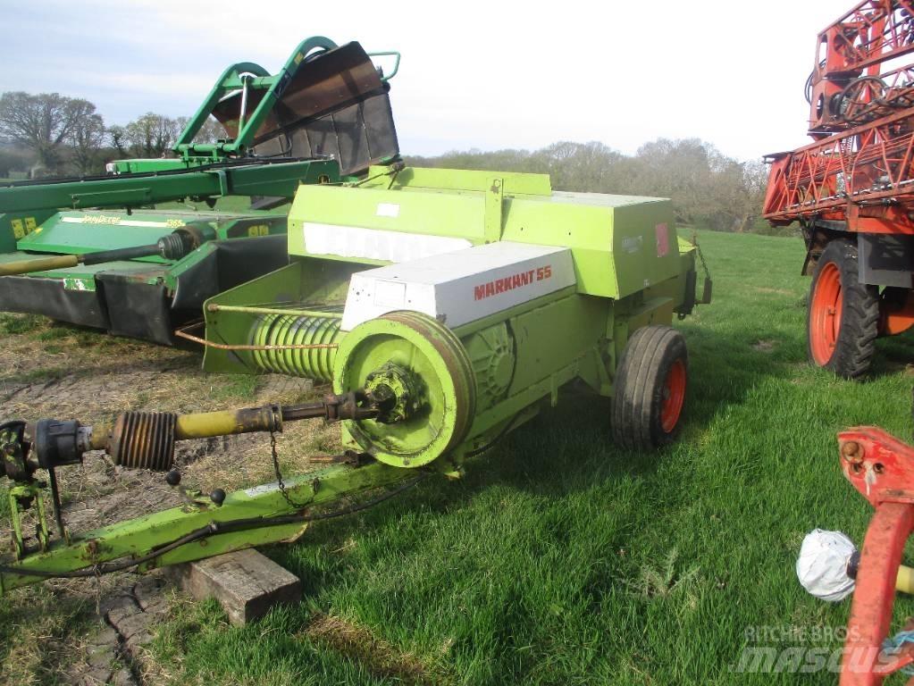 CLAAS Markant 55 Prese/balirke za četvrtaste bale