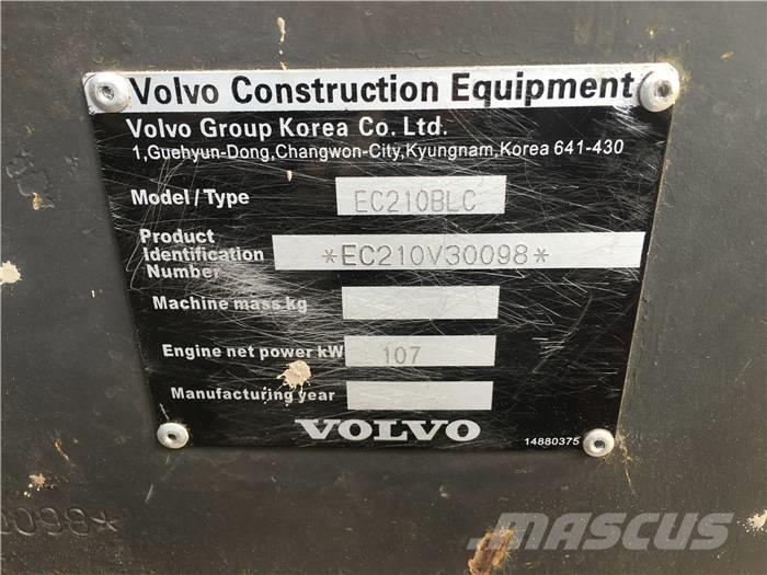 Volvo EC 210 B LC Bageri guseničari