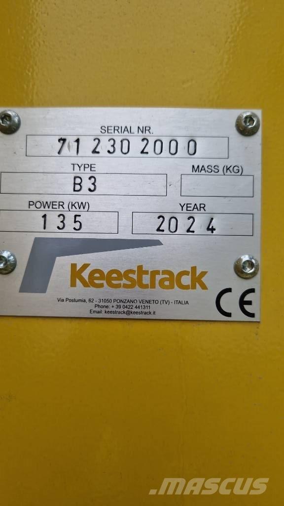 Keestrack B3h Mobilne drobilice