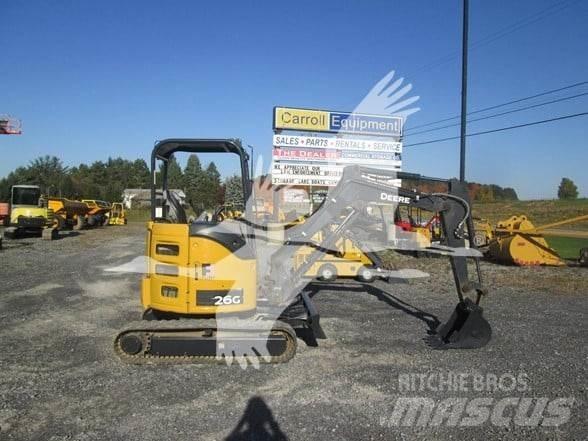 John Deere 26G Mini bageri < 7t