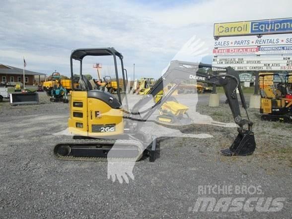 John Deere 26G Mini bageri < 7t
