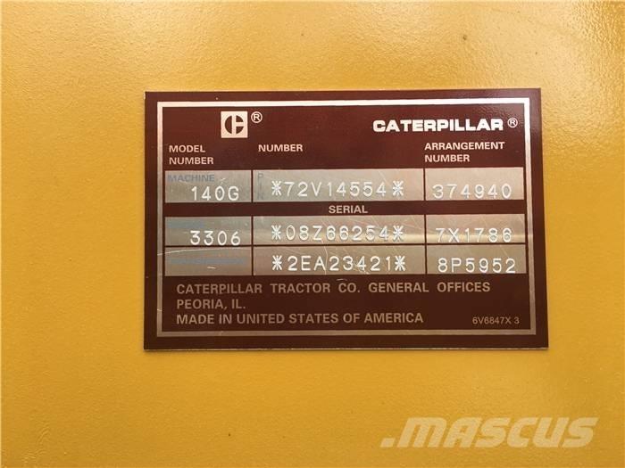 CAT 140 G Grejderi