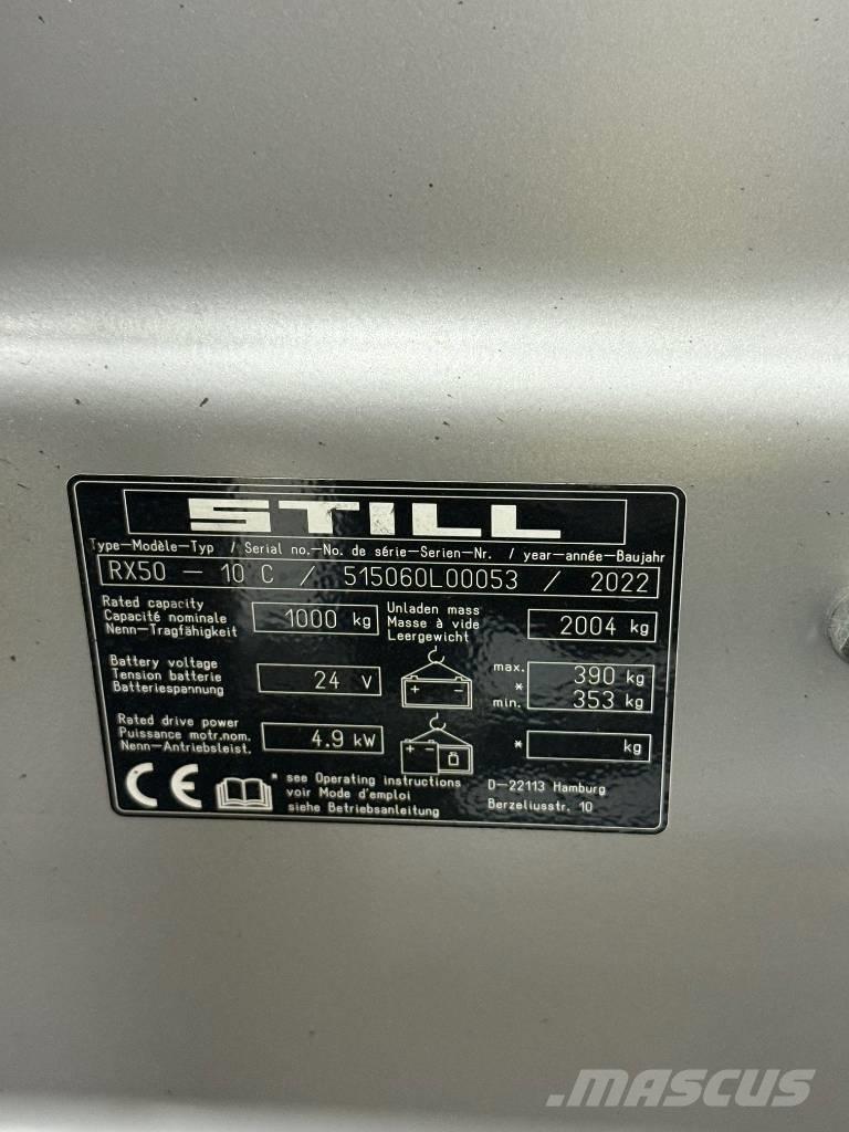 Still RX 50-10 Električni viljuškari