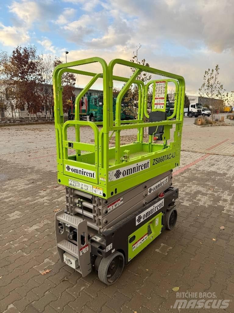 Zoomlion ZS0607AC-Li Makazaste platforme
