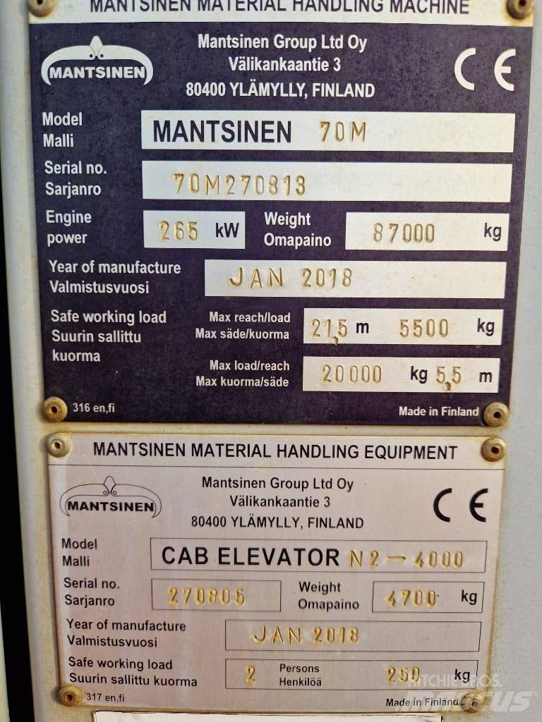 Mantsinen 70M Ostalo