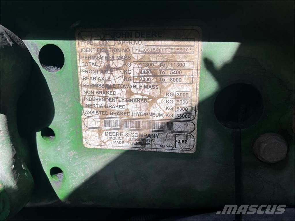 John Deere 6155R Traktori