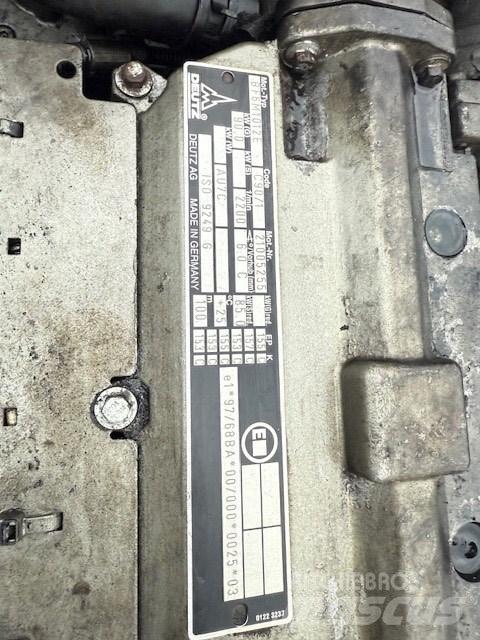Deutz BF6M 1012 E Motori za građevinarstvo