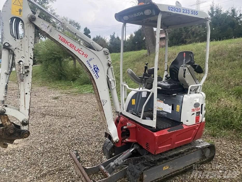 Takeuchi TB 215 R Mini bageri < 7t