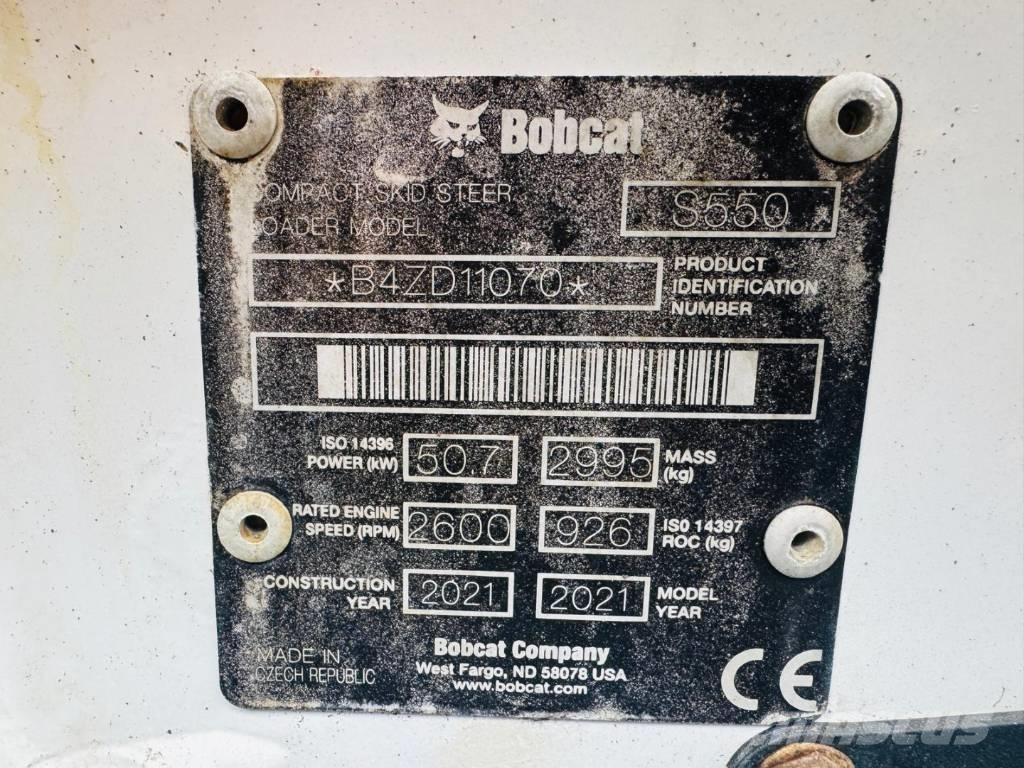 Bobcat S 550 Skid steer mini utovarivači