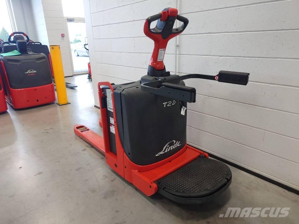 Linde T20P/1151 Nisko podizni električni viljuškar sa stajalištom
