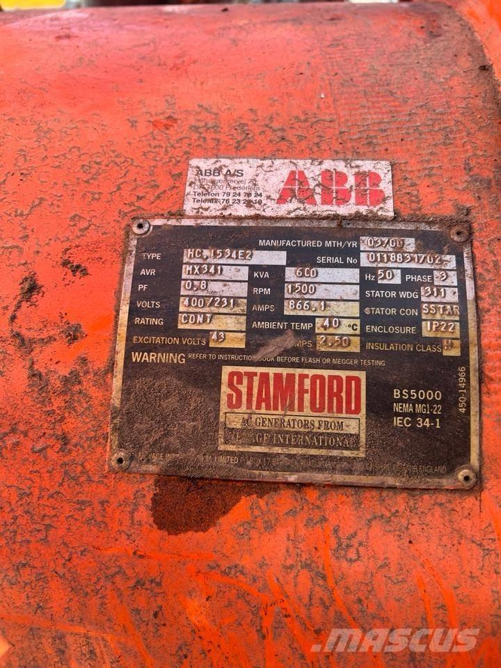 MAN BHKW 500 KVA Dizel generatori