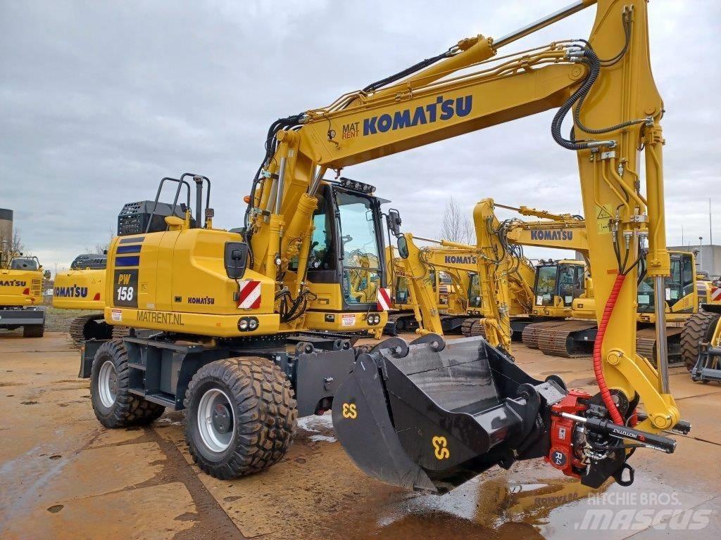 Komatsu PW158-11E0 Bageri točkaši