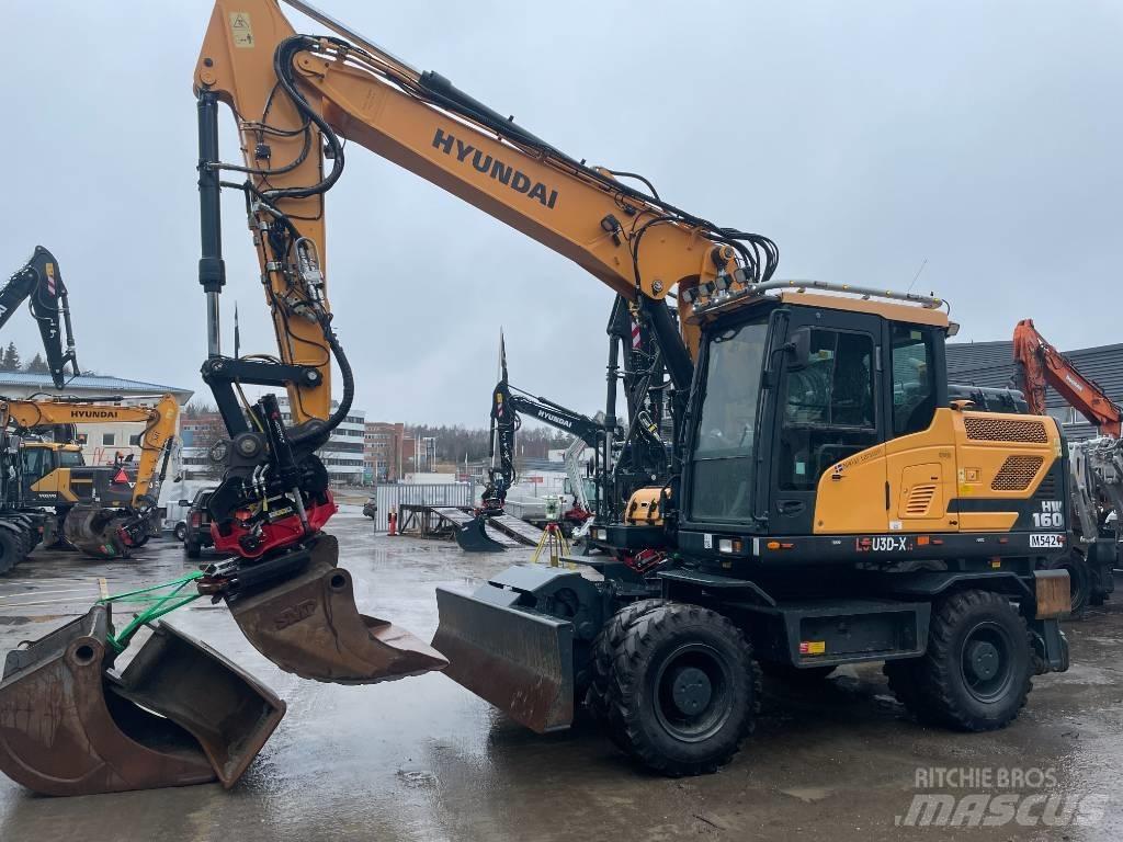 Hyundai HW160 Bageri točkaši