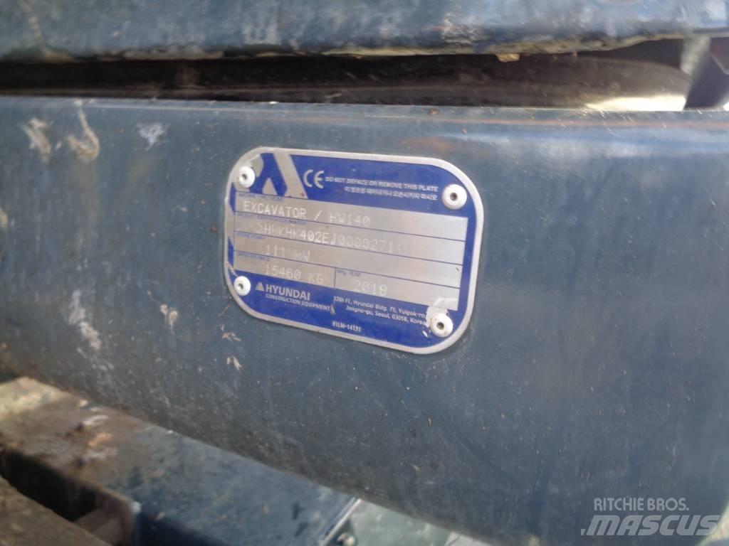 Hyundai HW 140 Bageri točkaši