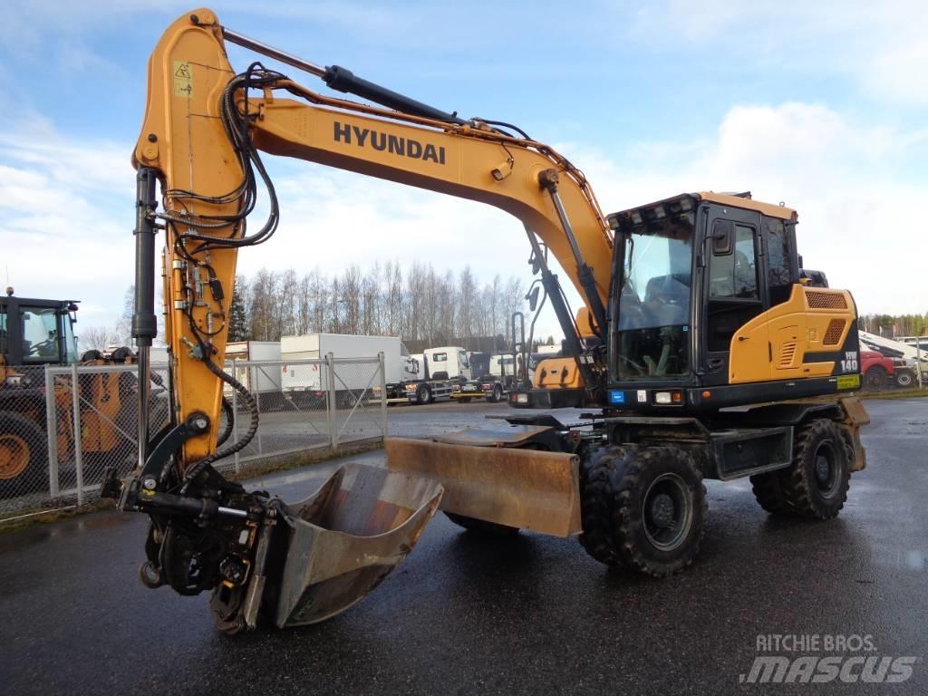 Hyundai HW 140 Bageri točkaši