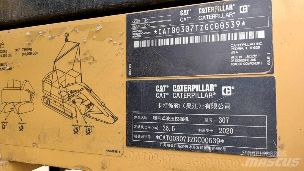 CAT 2020 CAT 307 Mini bageri < 7t