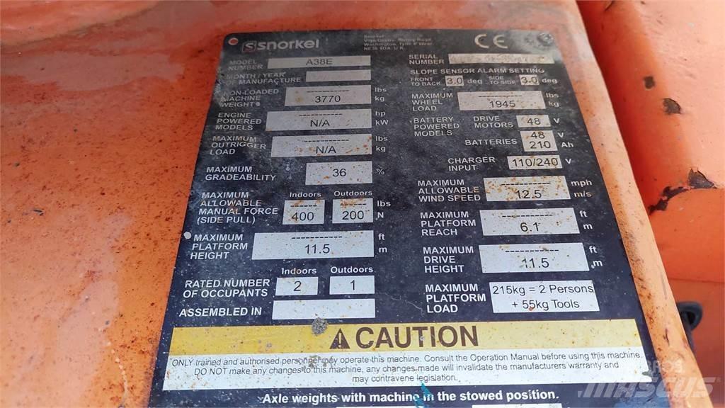 UpRight AB38 Zglobne podizne platforme