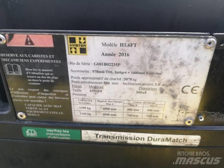 Hyster H 1.6 FT Plinski viljuškari