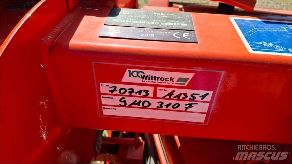 Kuhn GMD 310 F Uređaji za kosačice