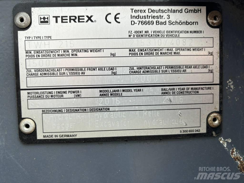 Terex TWH215 Oprema za sortiranje otpada