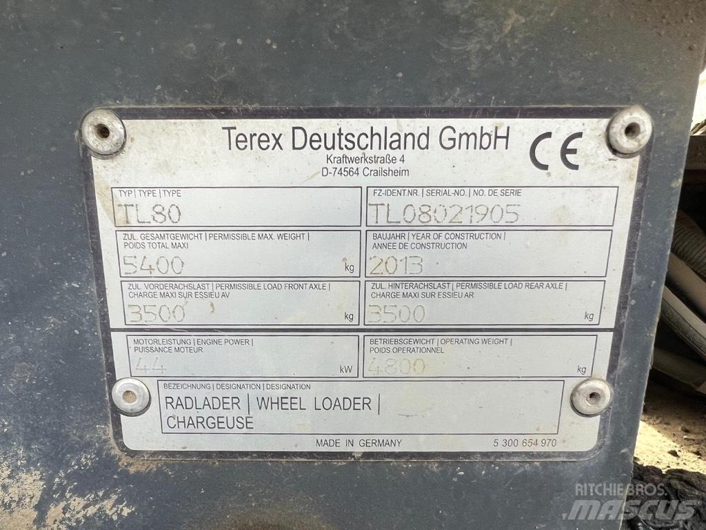 Terex TL 80 Utovarivači na točkove