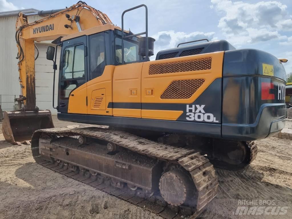 Hyundai HX 300 LC Bageri guseničari