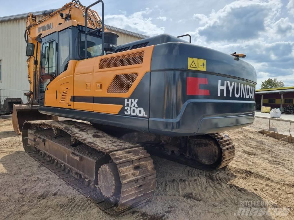 Hyundai HX 300 LC Bageri guseničari