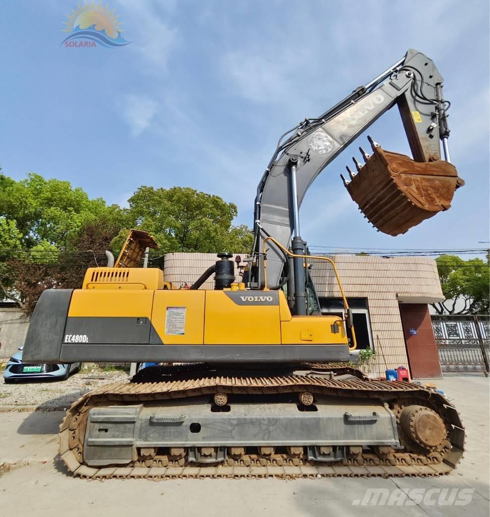 Volvo EC 480 D L Bageri guseničari