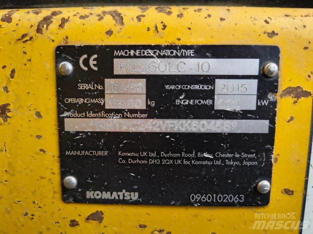 Komatsu PC 360 LC-10 Bageri guseničari