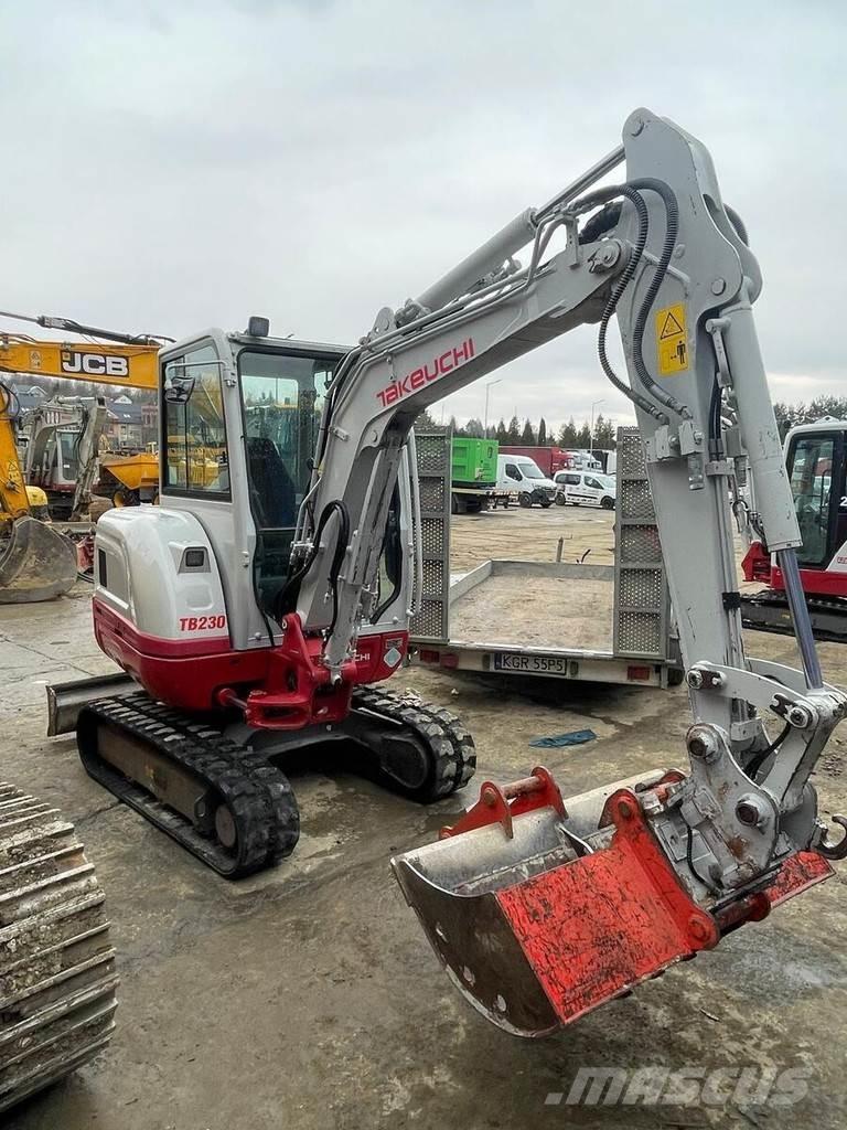 Takeuchi TB230 V3 Mini bageri < 7t
