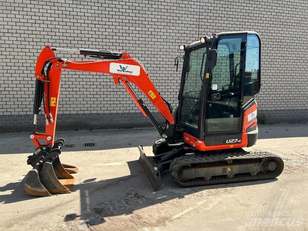 Kubota U 27-4 Mini bageri < 7t