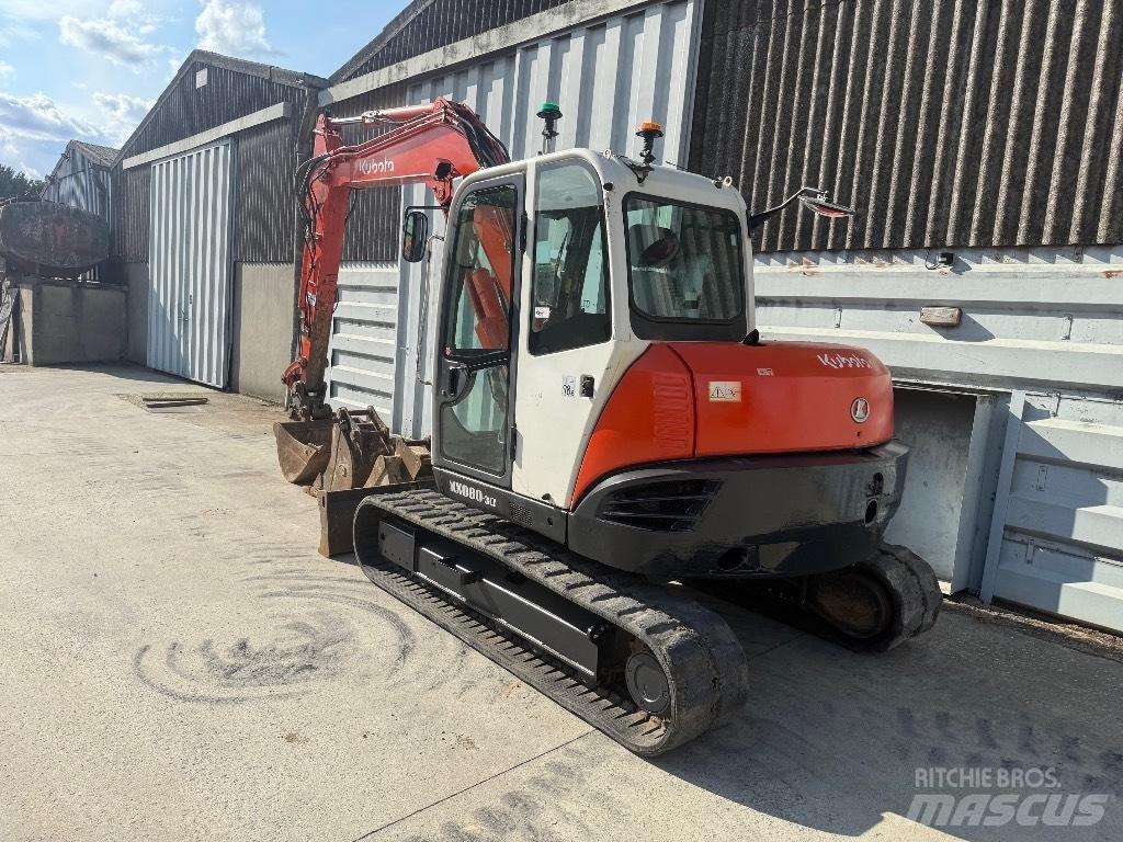 Kubota KX 080 Midi bageri 7t – 12t