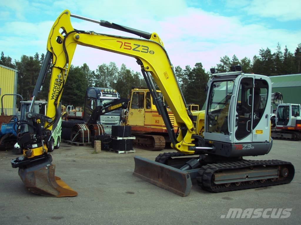 Wacker Neuson 75 Z3 Midi bageri 7t – 12t