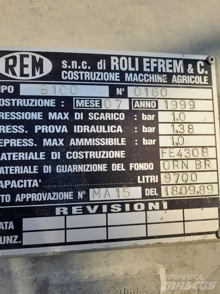 REM RB100 Cisterne za djubrivo